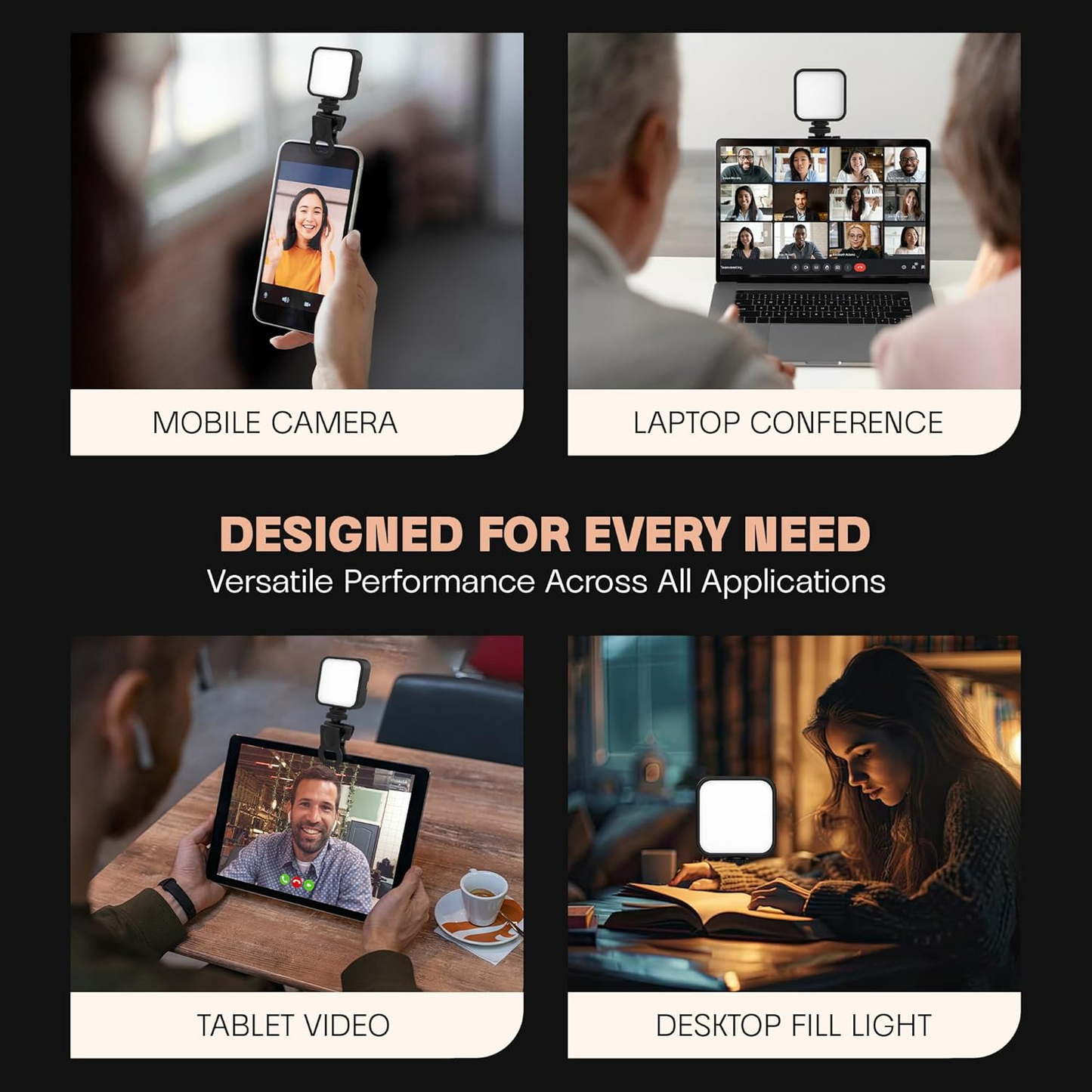 Viral Influencer Light ✨ | Multi-Mood LED Light for Reels, Video & Selfie
