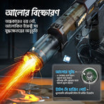 Super Shark Z-Lock Water Shoot Gun | সুপার শার্ক জি-লক ওয়াটার শুট গান (4 মিটার রেঞ্জ + লাইট ইফেক্ট)