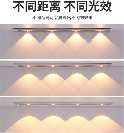 Wireless Rechargeable LED Cabinet Light – Dimmable – Motion & Touch Control || 1 LED || 50CM