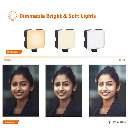 Viral Influencer Light ✨ | Multi-Mood LED Light for Reels, Video & Selfie