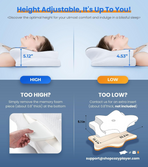 Ergonomic Memory Foam Pillow | Premium Neck & Shoulder Support