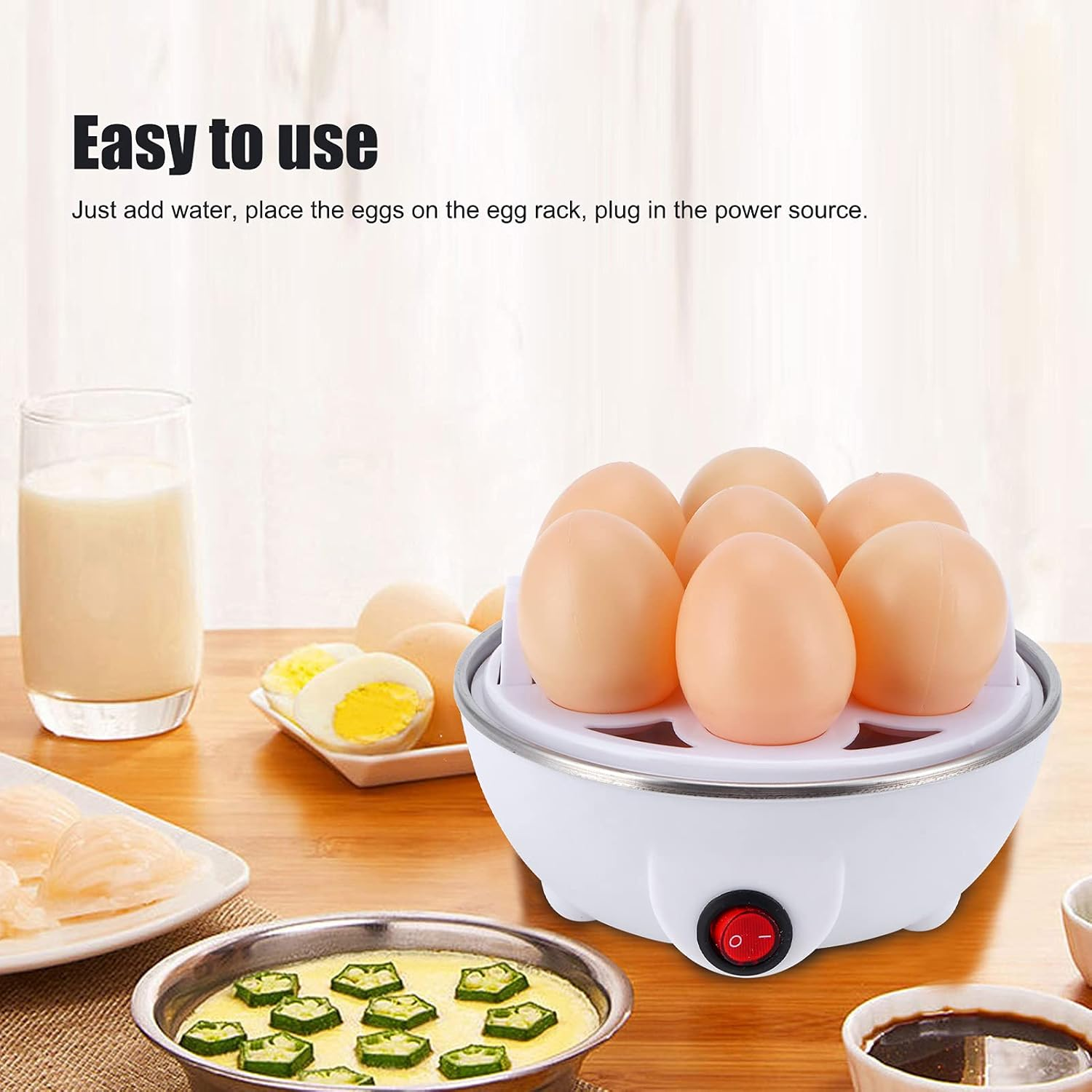 Electric Egg Boiler – সহজে ও ঝামেলামুক্ত ডিম সিদ্ধ করুন