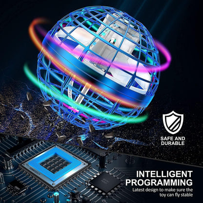 Flying Spinner Toy with LED Lights – Outdoor & Indoor Fun | ম্যাজিক উড়ন্ত বল