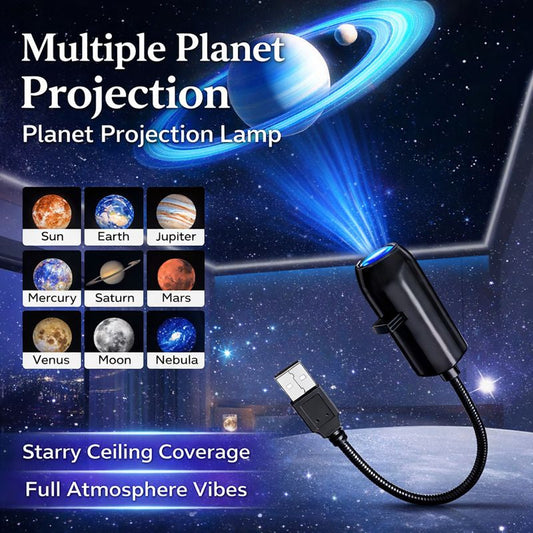 USB Planet Projection Lamp – Earth & Moon Night Light 10 pcs planet