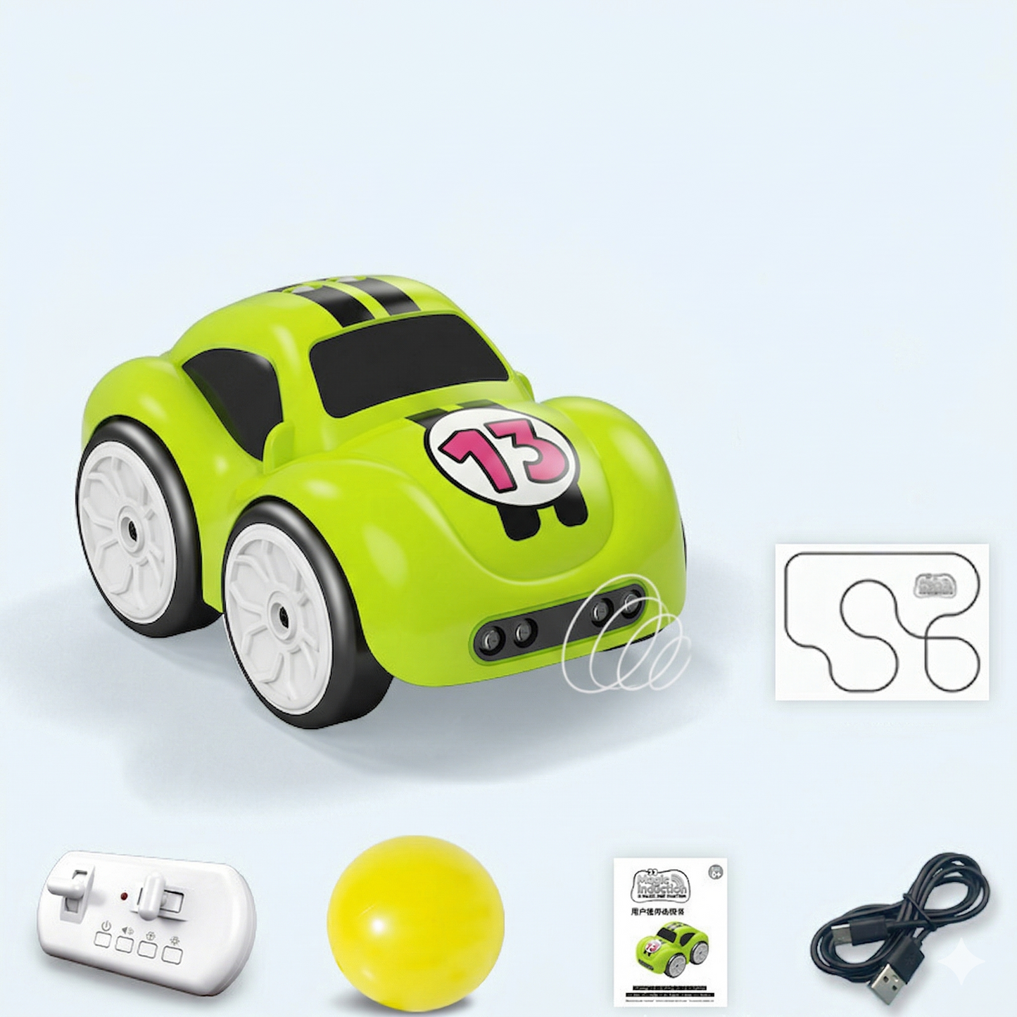 RC Intelligent Sensor Remote Control Cartoon Mini Car Remote Control Electric Car