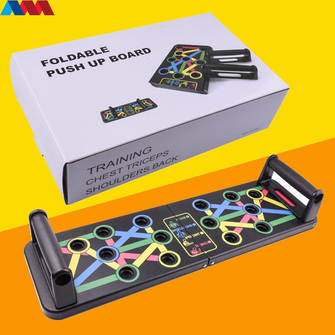 15-in-1 Multi-Functional Push Up Board | Portable Home Gym