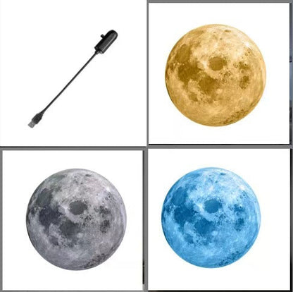 USB Planet Projection Lamp – Earth & Moon Night Light 10 pcs planet