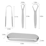 Premium Stainless Steel Tongue Scraper – জিহ্বা পরিষ্কারের সেরা সমাধান