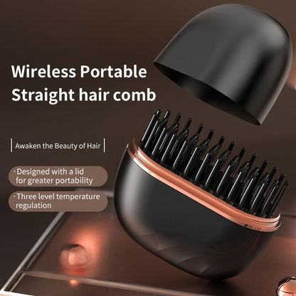 Mini Rechargeable Hair Straightener – Portable Styling Anytime, Anywhere ✨