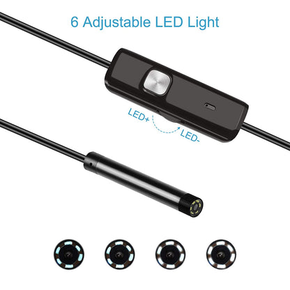 3-in-1 Mini USB Endoscope Camera – HD Waterproof Inspection Camera for Android, Car, Pipe & AC