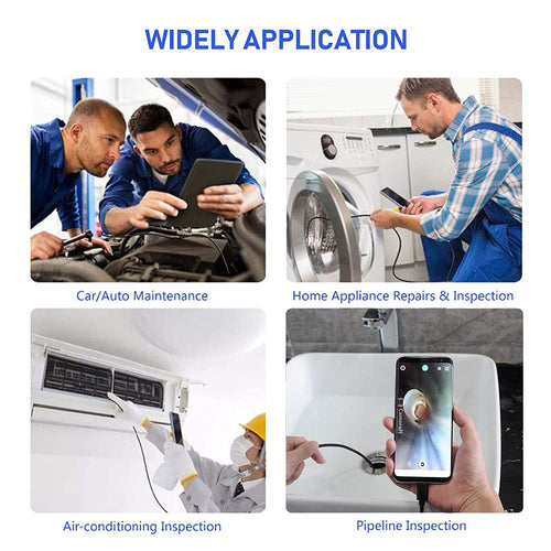 3-in-1 Mini USB Endoscope Camera – HD Waterproof Inspection Camera for Android, Car, Pipe & AC