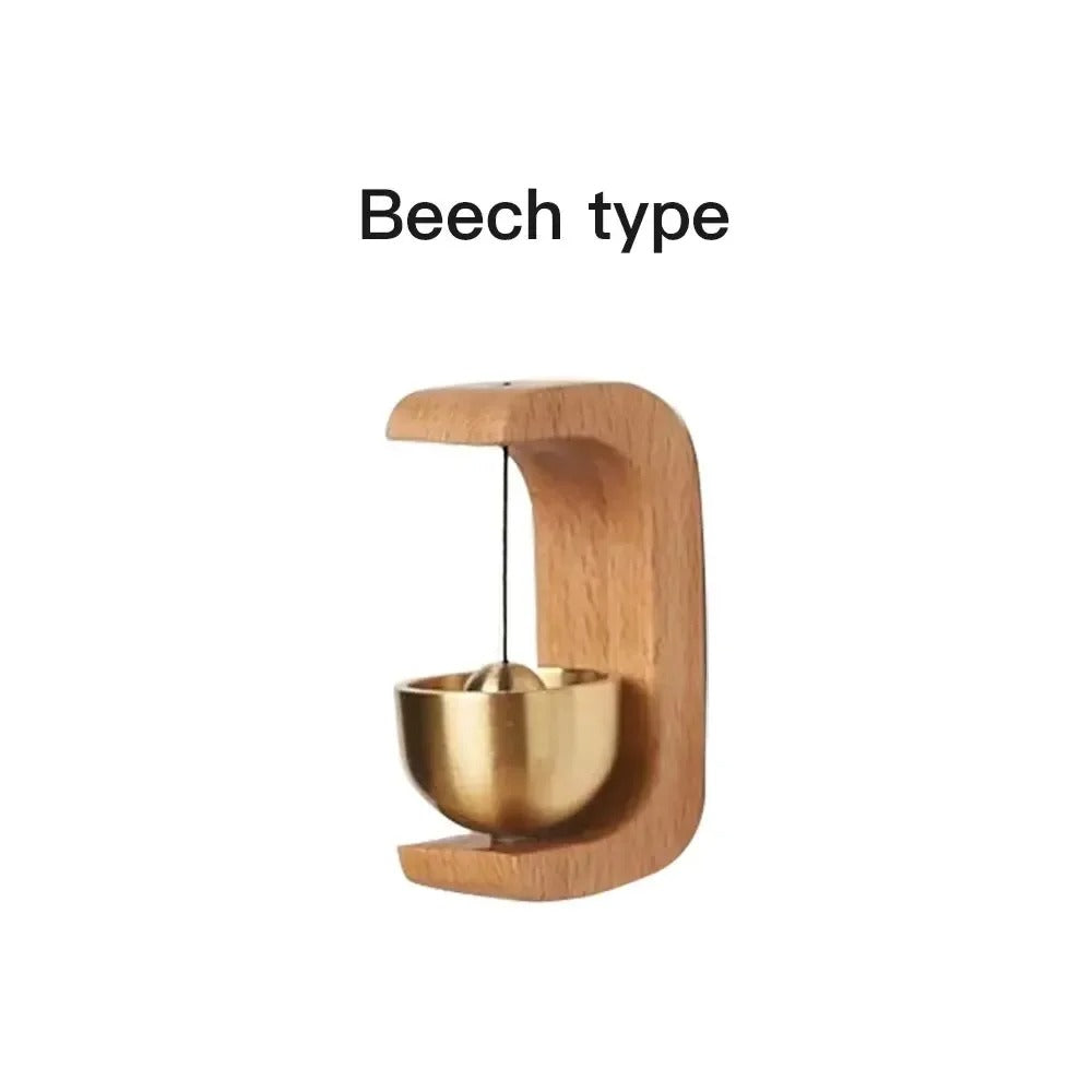 Wind Chime Door Bell 🔔 | Magnetic | Wooden Aesthetic | Copper Tone | ঘরের সৌন্দর্য বাড়ান